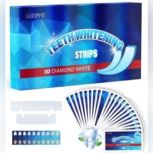 New - Safe Professional Teeth Whitening Strips for Sensitive Teeth, Fast Results